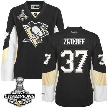 Jeff Zatkoff Pittsburgh Penguins black jersey