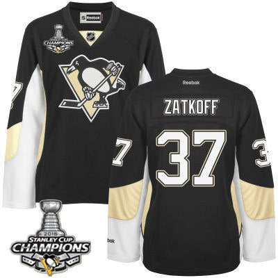 Jeff Zatkoff Pittsburgh Penguins black jersey