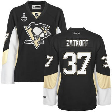 Jeff Zatkoff Pittsburgh Penguins black jersey