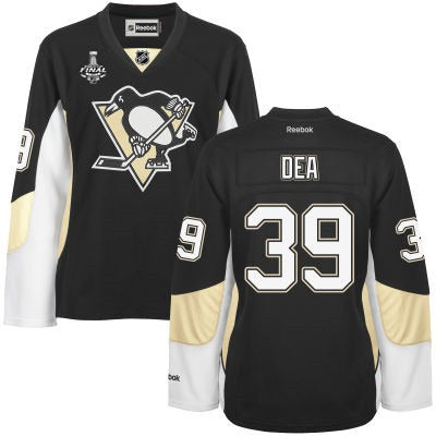 Jean-Sebastien Dea Pittsburgh Penguins black jersey