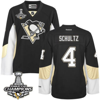 Justin Schultz Pittsburgh Penguins black jersey