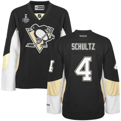 Justin Schultz Pittsburgh Penguins black jersey