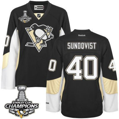 Jean-Sebastien Dea Pittsburgh Penguins black jersey