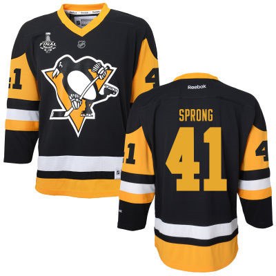Daniel Sprong Pittsburgh Penguins black jersey