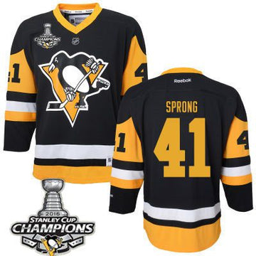 Daniel Sprong Pittsburgh Penguins black jersey