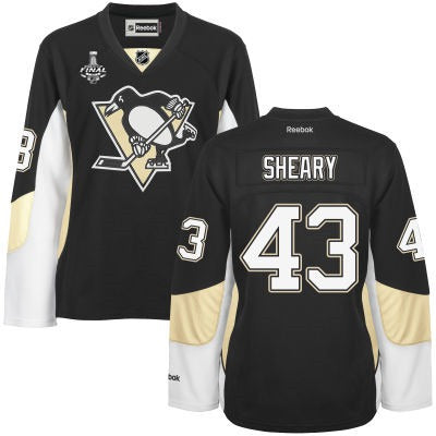 Conor Sheary Pittsburgh Penguins black jersey