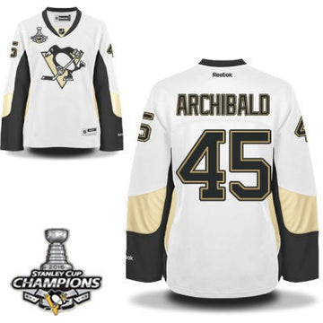 Josh Archibald Pittsburgh Penguins white jersey