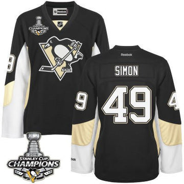 Dominik Simon Pittsburgh Penguins black jersey