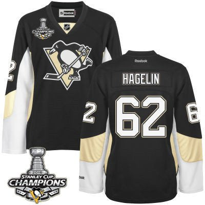 Carl Hagelin Pittsburgh Penguins black jersey