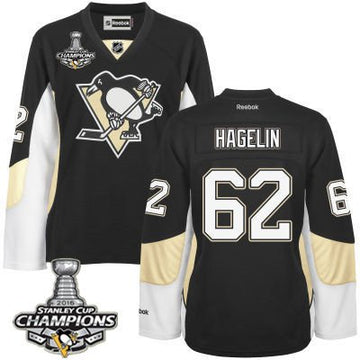 Carl Hagelin Pittsburgh Penguins black jersey
