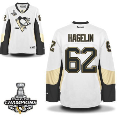 Carl Hagelin Pittsburgh Penguins white jersey