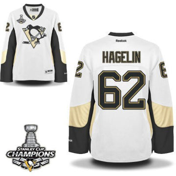 Carl Hagelin Pittsburgh Penguins white jersey