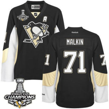 Evgeni Malkin Pittsburgh Penguins black jersey