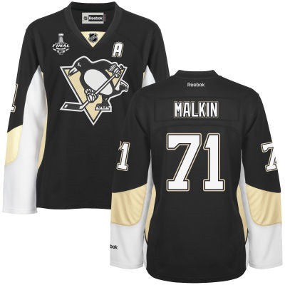 Evgeni Malkin Pittsburgh Penguins black jersey