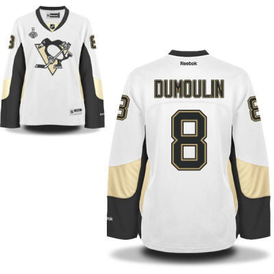 Brian Dumoulin Pittsburgh Penguins white Road jersey