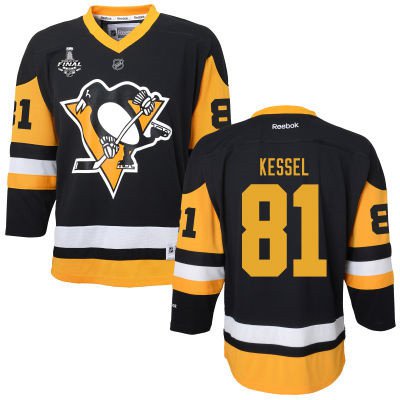 Kessel Pittsburgh Penguins black jersey