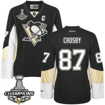 Sidney Crosby Pittsburgh Penguins black jersey