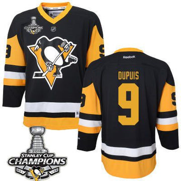Pascal Dupuis Pittsburgh Penguins black jersey