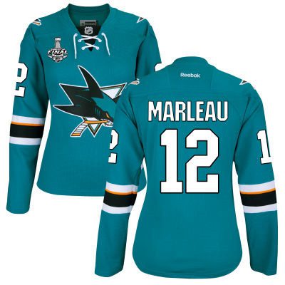 Patrick Marleau San Jose Sharks teal Home jersey