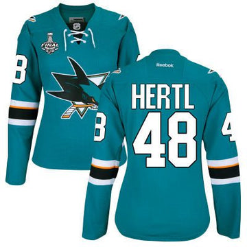 Tomas Hertl San Jose Sharks teal Home jersey