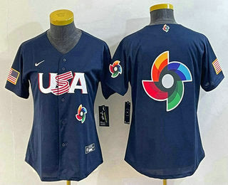 USA Baseball navy Classic jersey