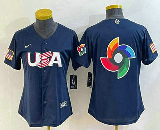 USA Baseball navy Classic jersey