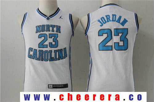 Michael Jordan North Carolina Tar Heels white jersey