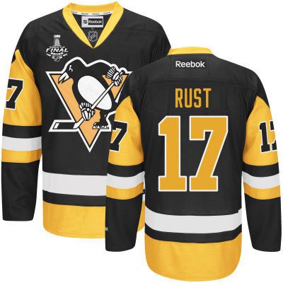 Bryan Rust Pittsburgh Penguins black jersey