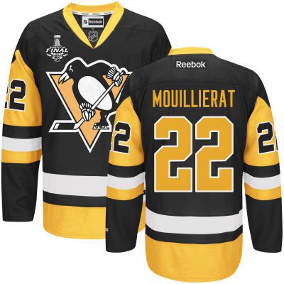 Kael Mouillierat Pittsburgh Penguins black jersey