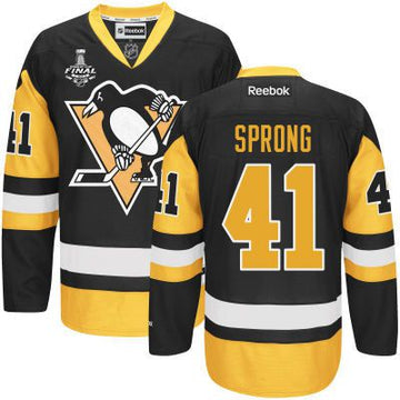 Daniel Sprong Pittsburgh Penguins black jersey