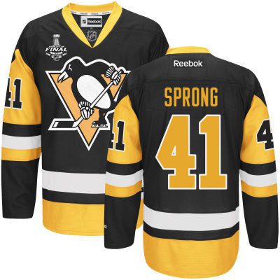 Daniel Sprong Pittsburgh Penguins black jersey