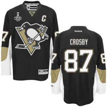 Sidney Crosby Pittsburgh Penguins black Home jersey