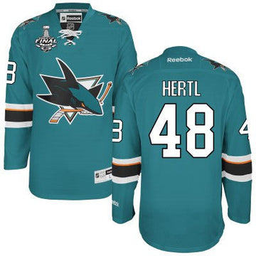 Tomas Hertl San Jose Sharks teal Home jersey