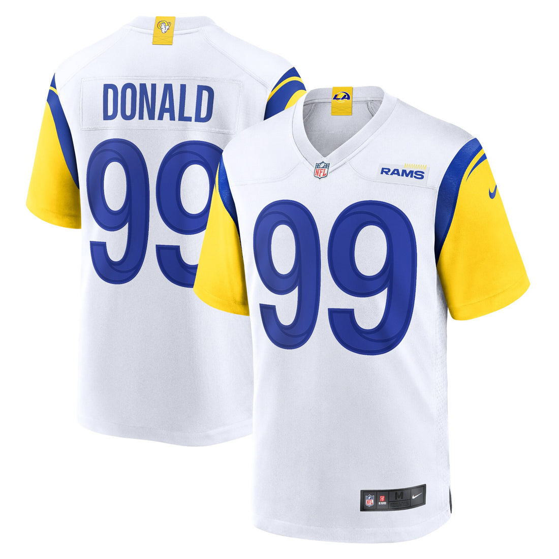Aaron Donald Los Angeles Rams white Alternate jersey
