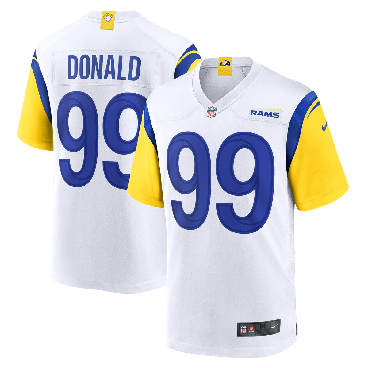 Aaron Donald Los Angeles Rams white Alternate jersey