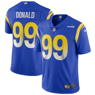 Aaron Donald Los Angeles Rams royal Vapor jersey