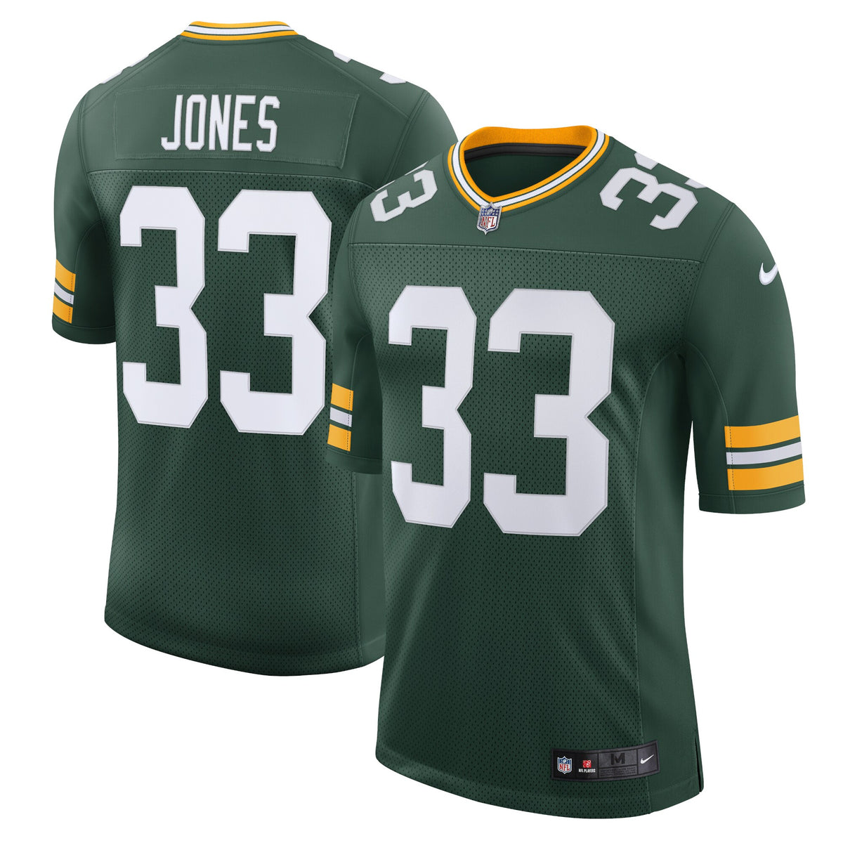 Aaron Jones Green Bay Packers green Limited jersey