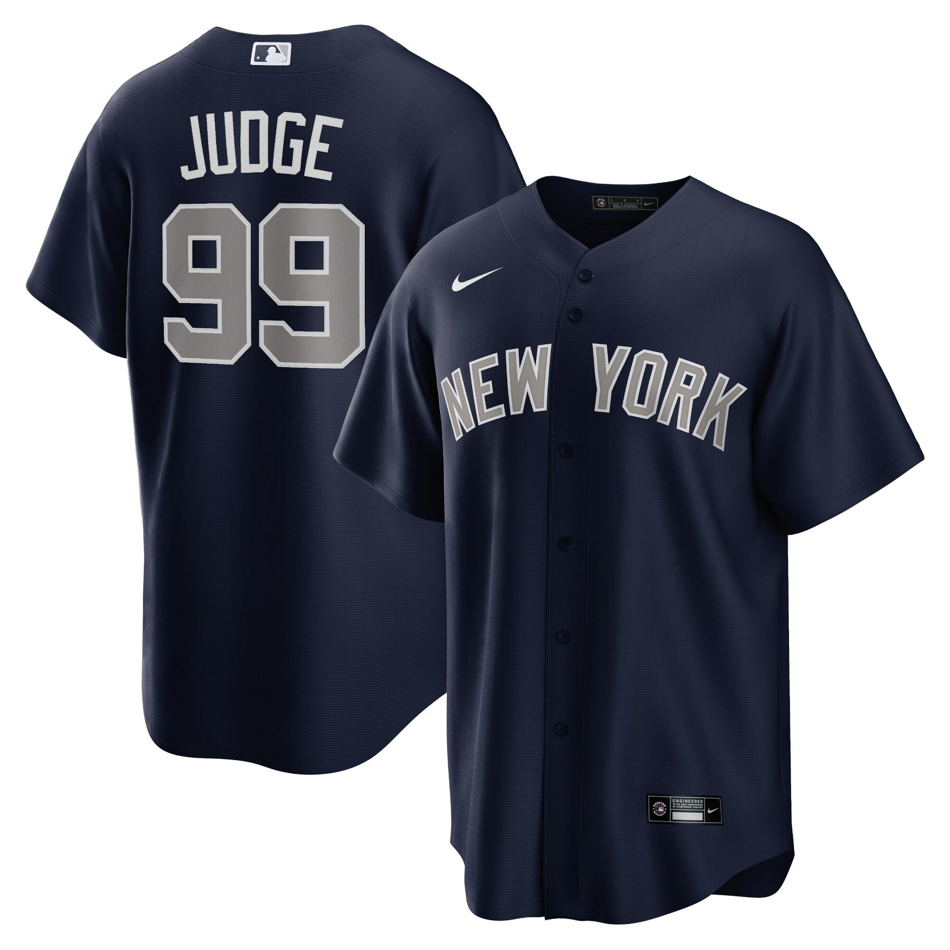 Aaron Judge New York Yankees navy Alternate jersey