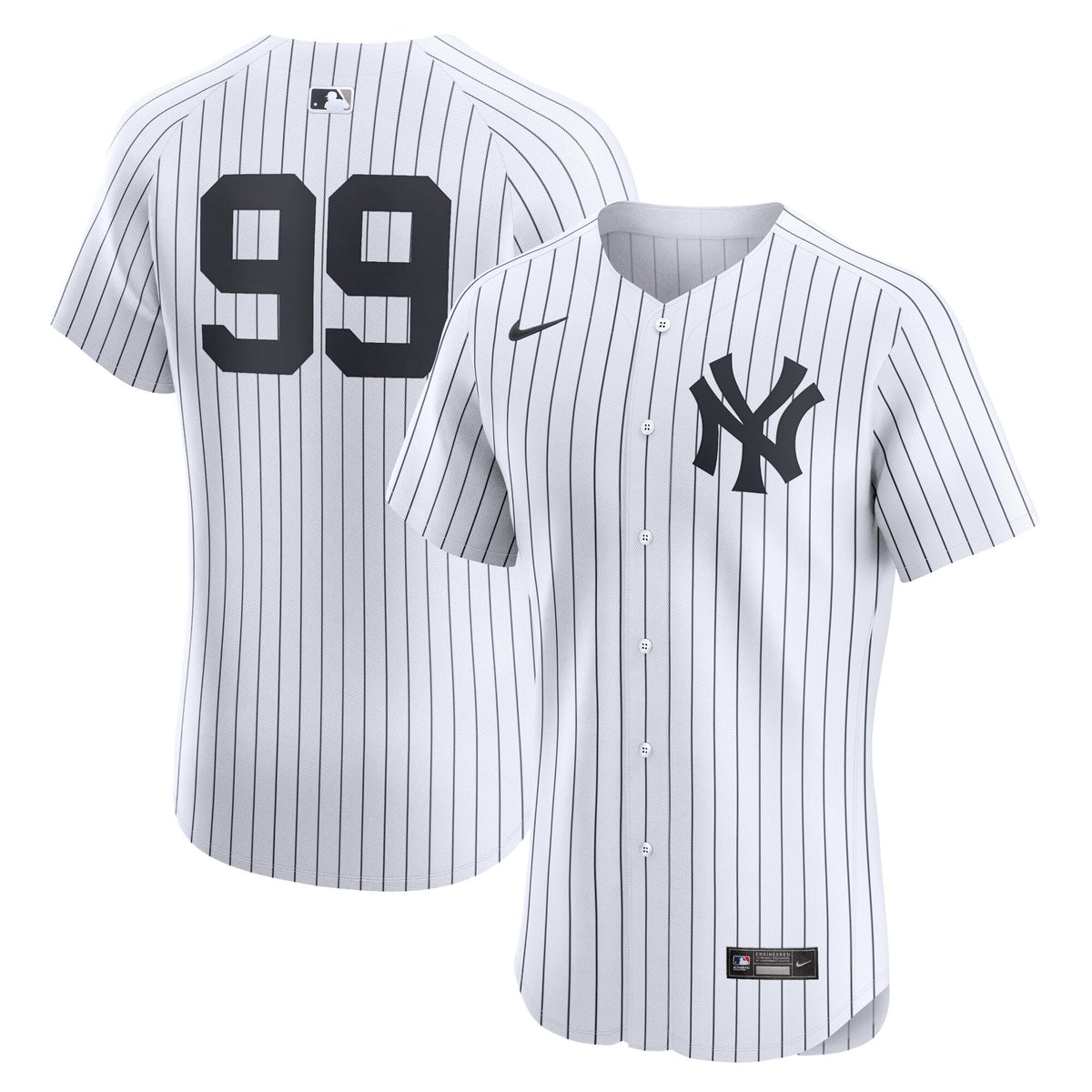 Aaron Judge New York Yankees white Elite jersey
