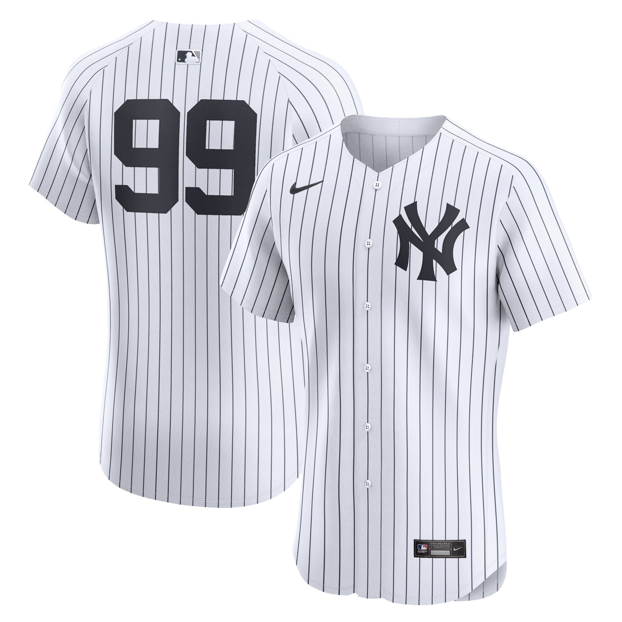 Aaron Judge New York Yankees white Elite jersey