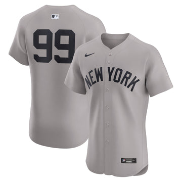 Aaron Judge New York Yankees gray Elite jersey