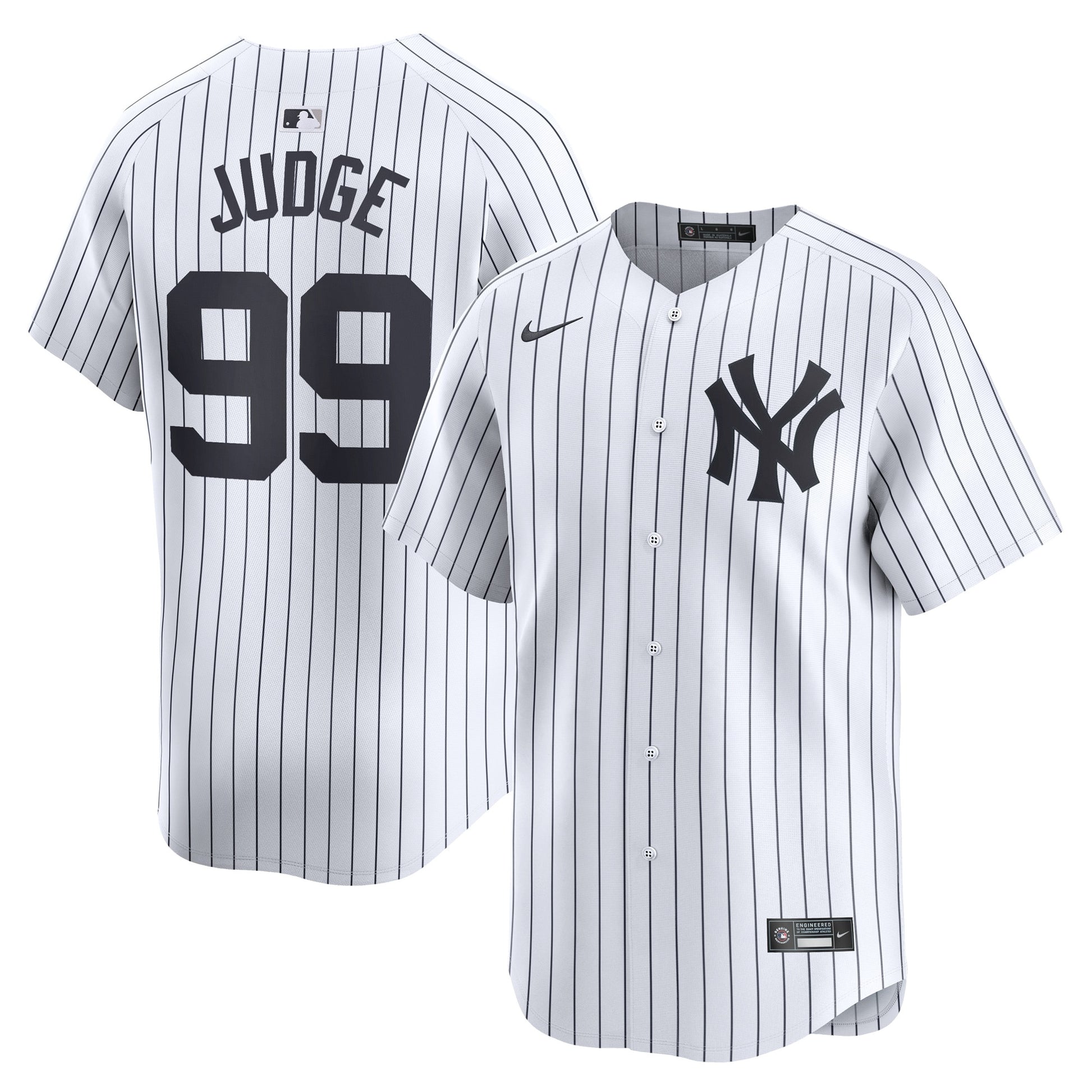 Aaron Judge New York Yankees white Limited jersey