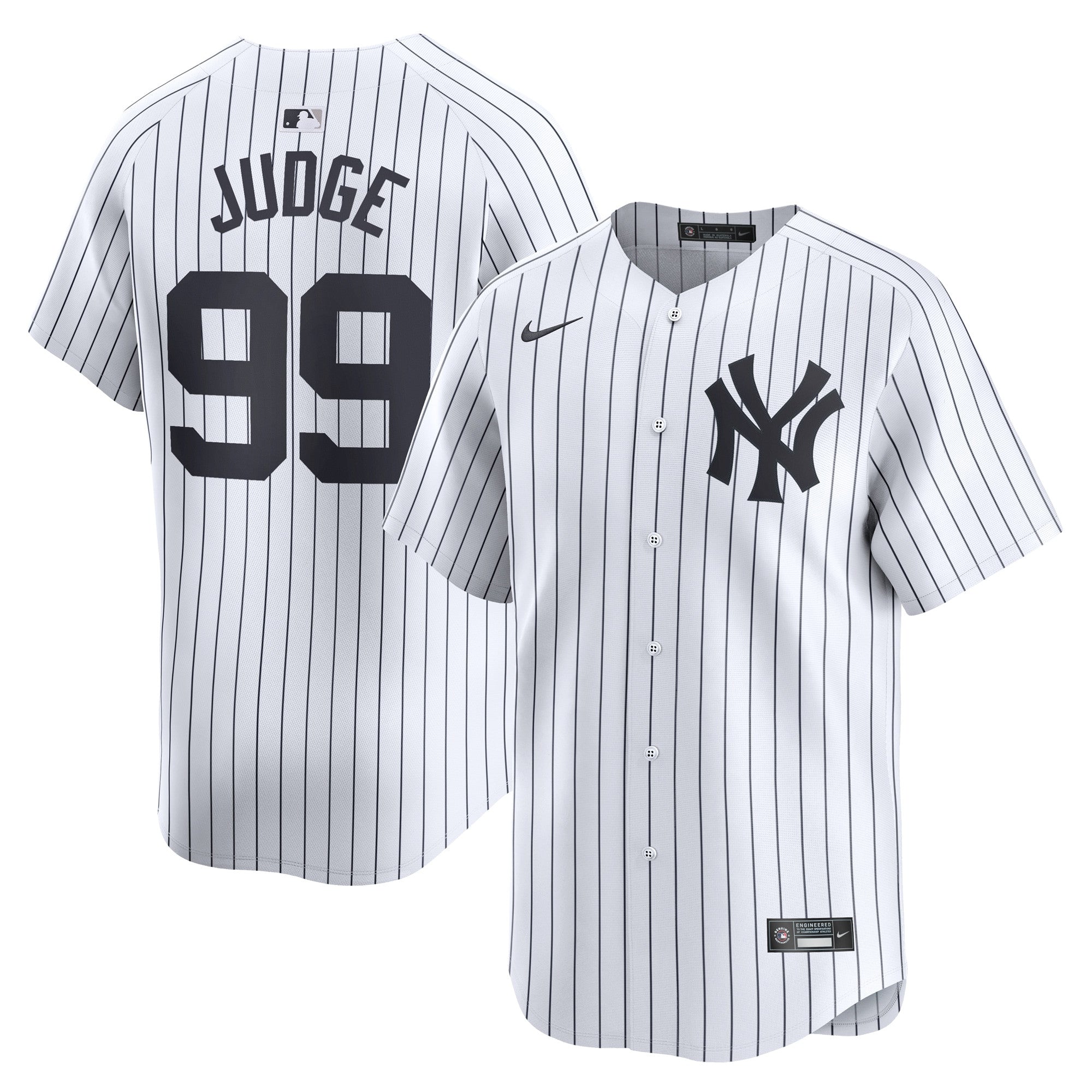 Aaron Judge New York Yankees white Limited jersey