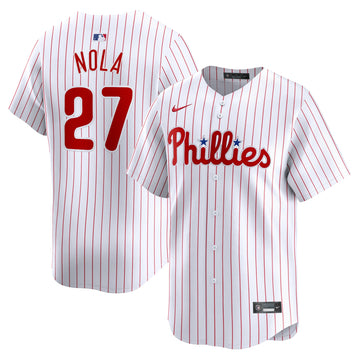 Aaron Nola Philadelphia Phillies white Limited jersey