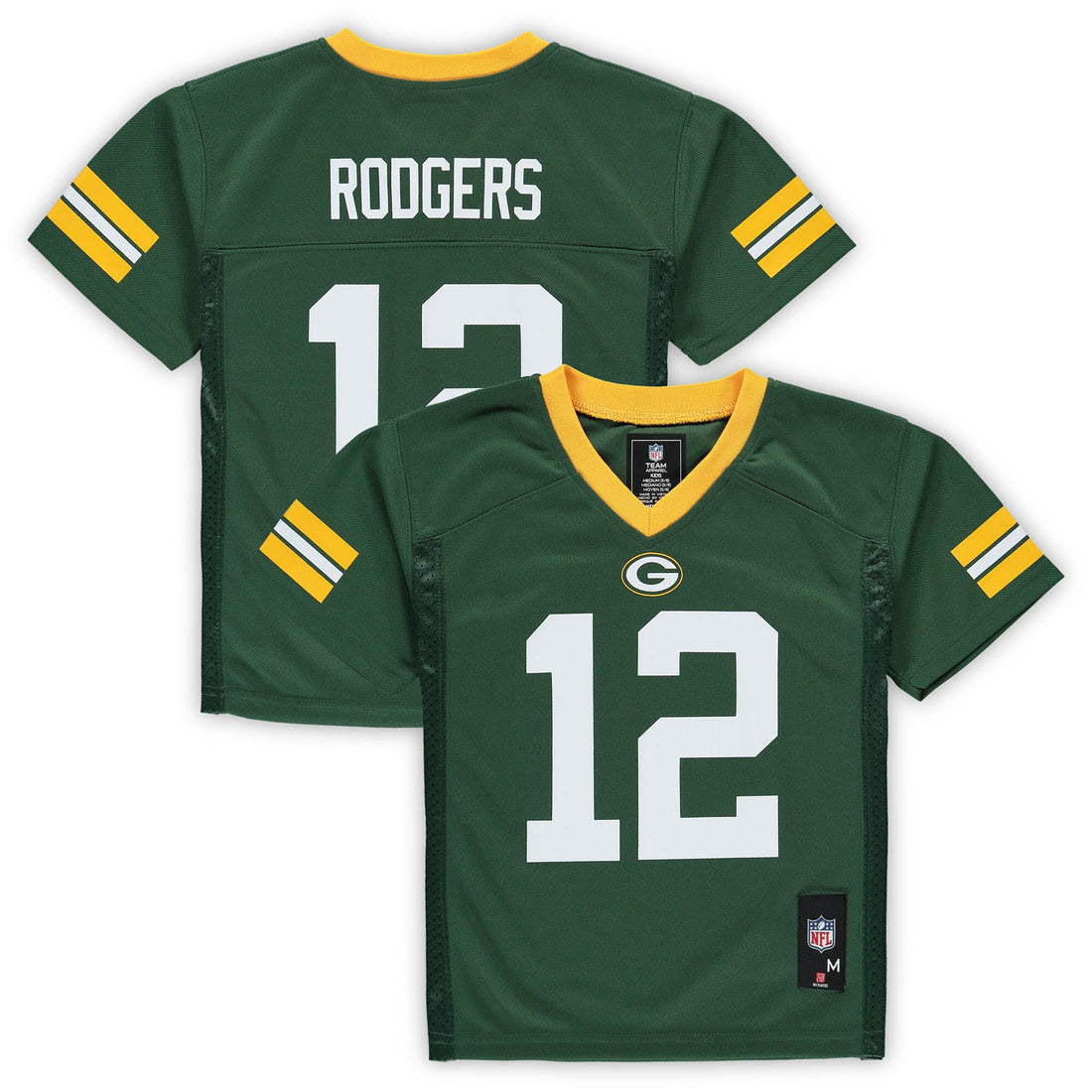 Aaron Rodgers Preschool Green Bay Packers green jersey
