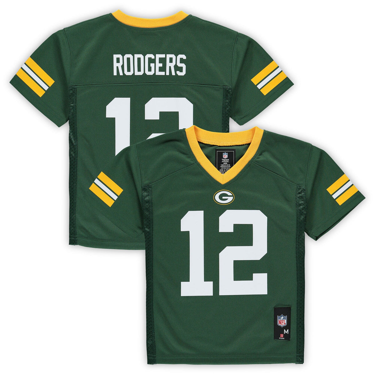 Aaron Rodgers Preschool Green Bay Packers green jersey