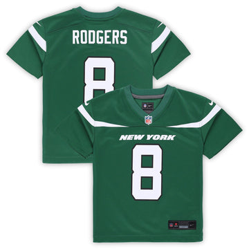 Aaron Rodgers Preschool Gotham New York Jets green jersey