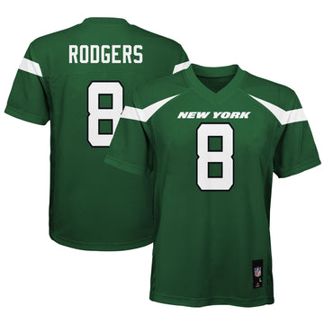 Aaron Rodgers Preschool New York Jets green jersey