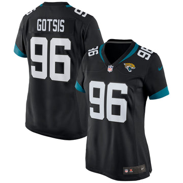 Adam Gotsis Jacksonville Jaguars black jersey