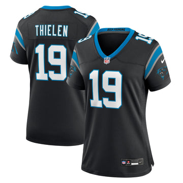Adam Thielen Carolina Panthers black Game jersey